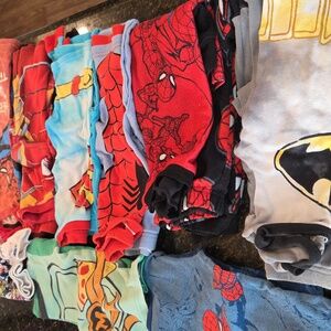 Super Hero Boys Kids' Pajama Set 4T